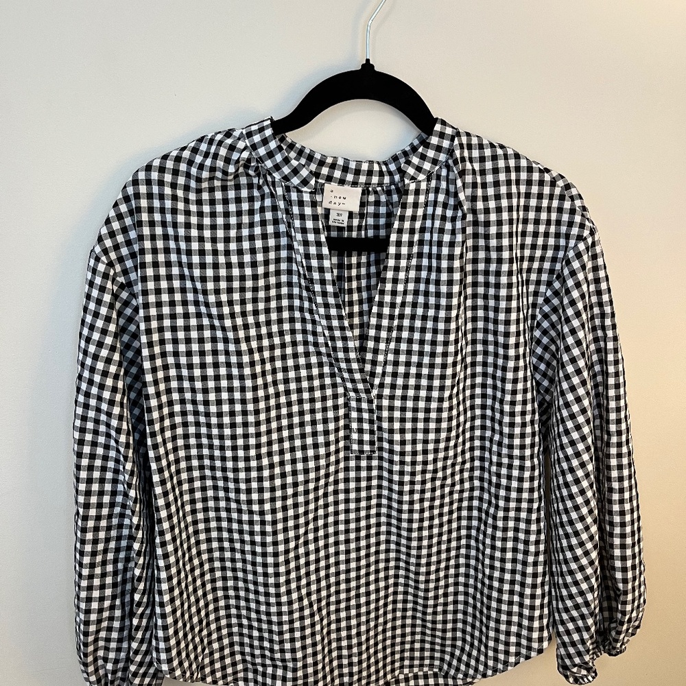 Plaid Tunic